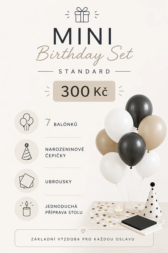 Mini Birthday set decoration - Questerland