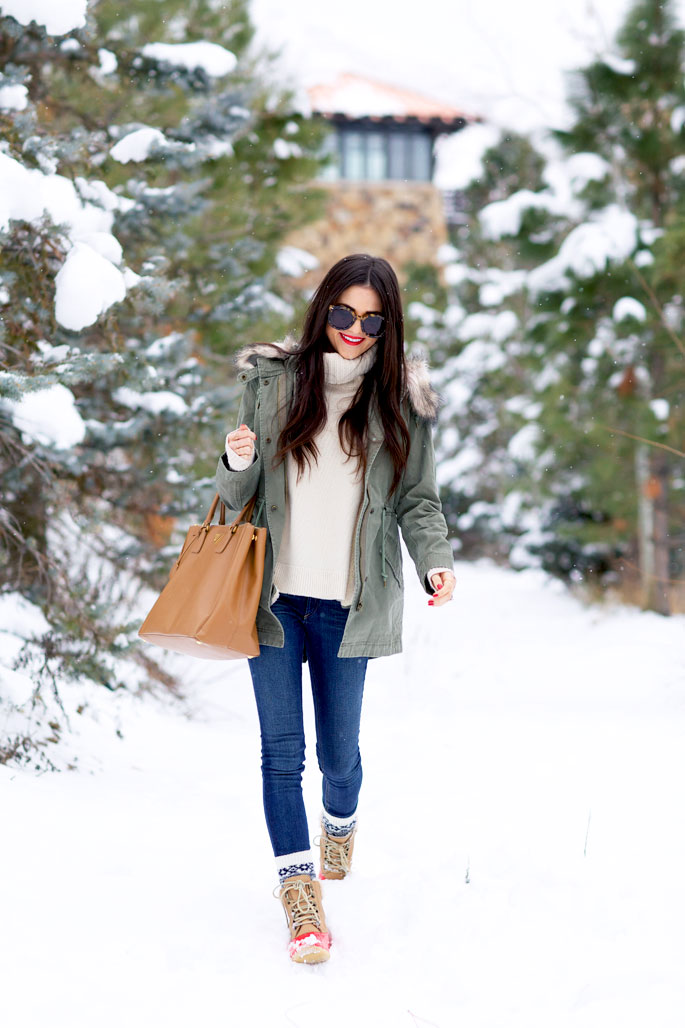 Snow Day Layers - Rach Parcell