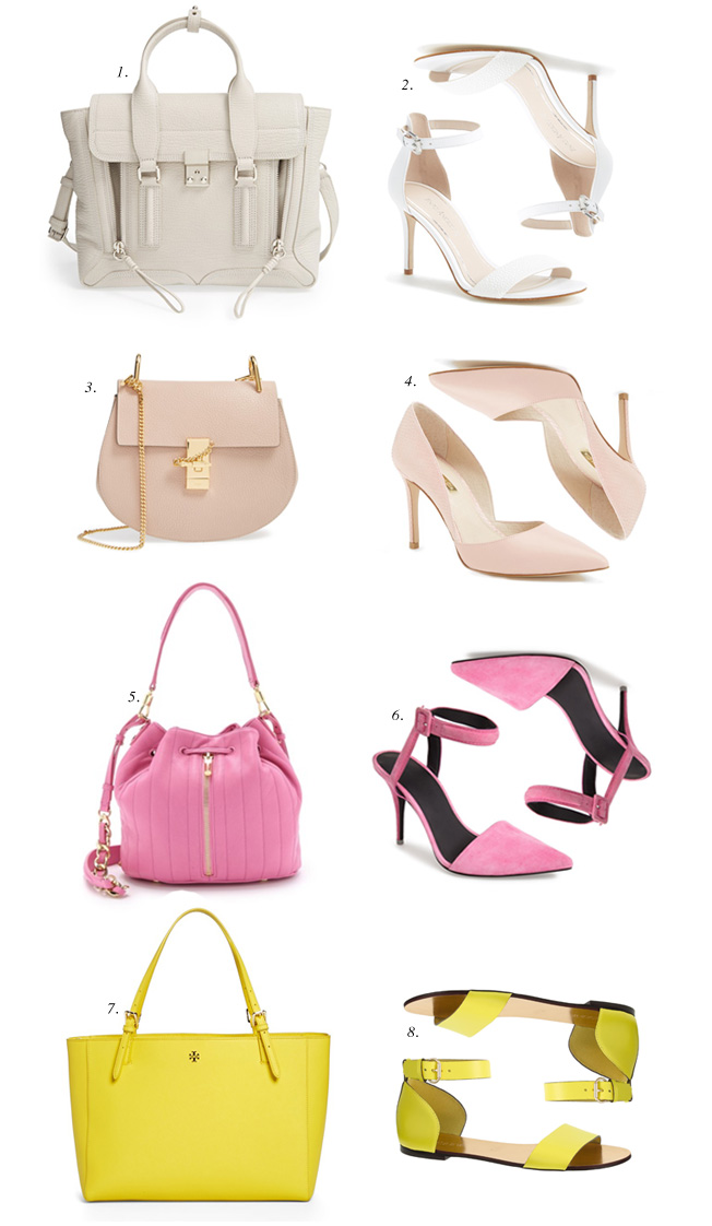 spring shoes handbags