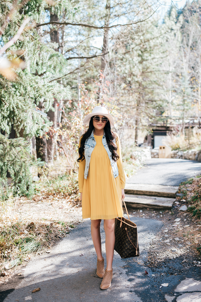 rachel parcell yellow dress