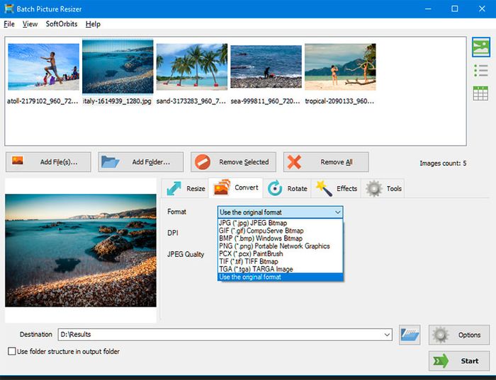 Reliable Image Resolution Converter Software | Free Download