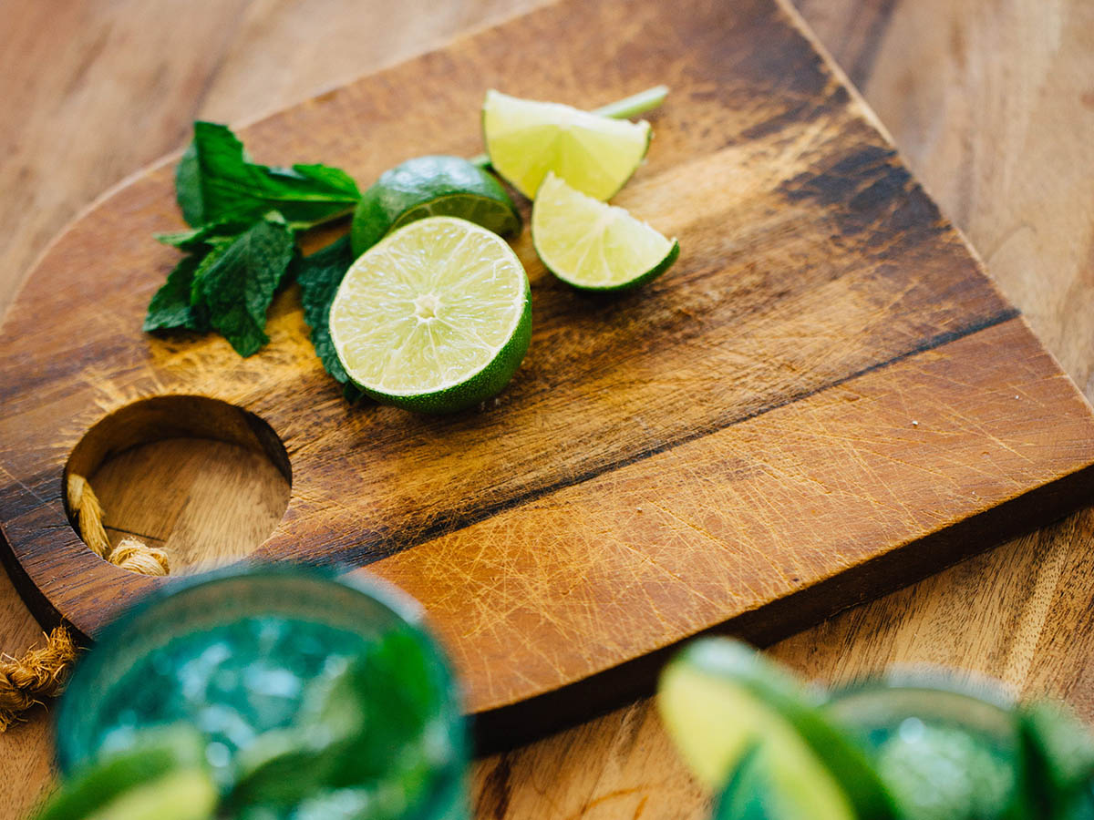 Lemon Lime and Basil Cocktail Recipe