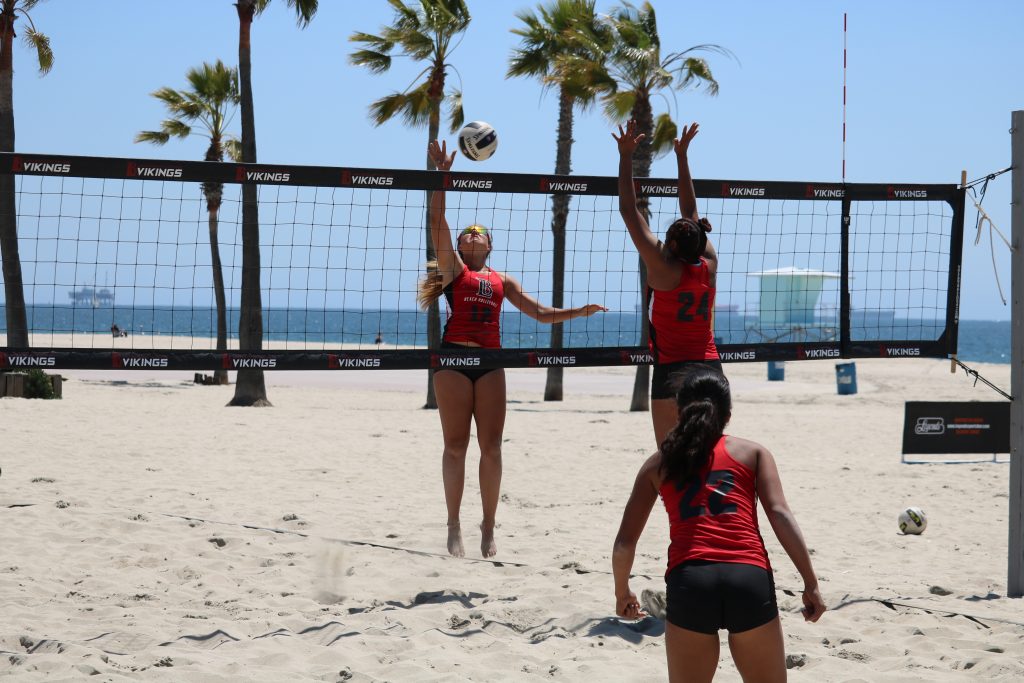 VIDEO Long Beach City Beach Volleyball Wins Conference Title