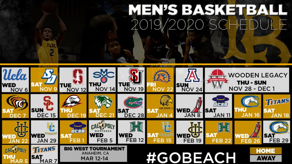 Long Beach State Men’s Basketball Releases Schedule – The562.org