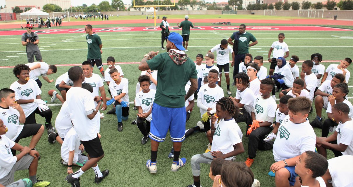 DeSean Jackson Hosts Free Football Camp 