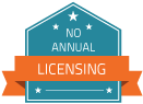 No Annual Licensing