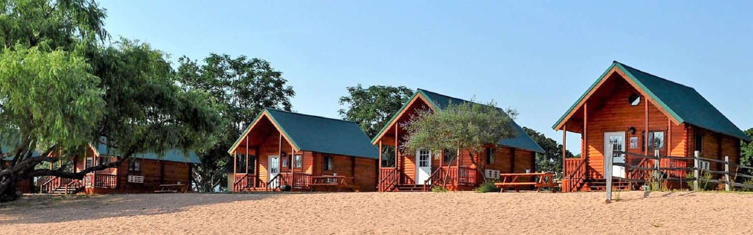 Texas Cabin Rentals Lake Buchanan Willow Point Resort